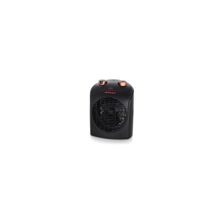 CALEFACTOR ORBEGOZO FH 5036 2200W 2 VELOCIDADES POSICION AIRE FRIO PROTECCION SOBRECALENTAMIENTO NEGRO 17354