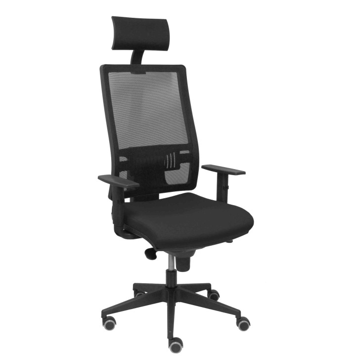SILLA HORNA BALI CON CABECERO NEGRO 10SBALI840