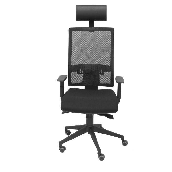 SILLA HORNA BALI CON CABECERO NEGRO 10SBALI840