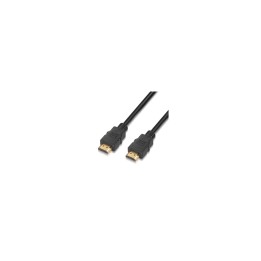 CABLE AISENS HDMI MACHO A HDMI MACHO CERTIFICADO 4K HDR 60HZ PREMIUM ALTA VELOCIDAD CON ETHERNET 1.5M NEGRO A120-0120