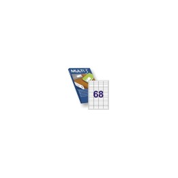 ETIQUETAS ADHESIVAS APLI MULTI3 48.5X16.9 MM 500 HOJAS 10510