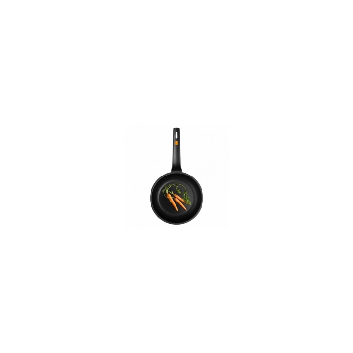 SARTEN EFFICIENT BRA ESPESOR 6MM ALUMINIO 24CM FUNDIDO TEFLON ANTIADHERENTE PLATINUM PLUS MANGO ERGONOMICO A271224