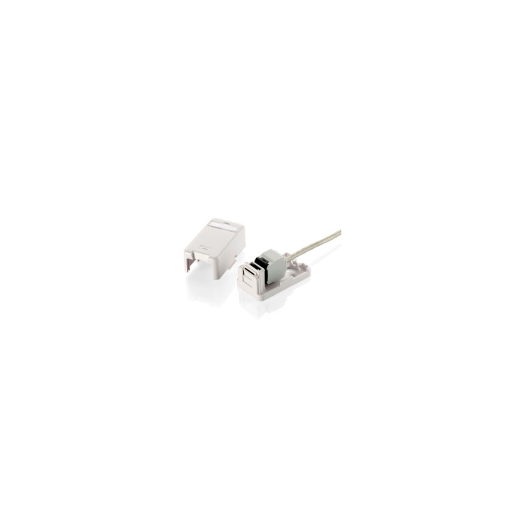 CAJA DE SUPERFICIE EQUIP KEYSTONE PARA 1 ROSETAS BLANCO 125121