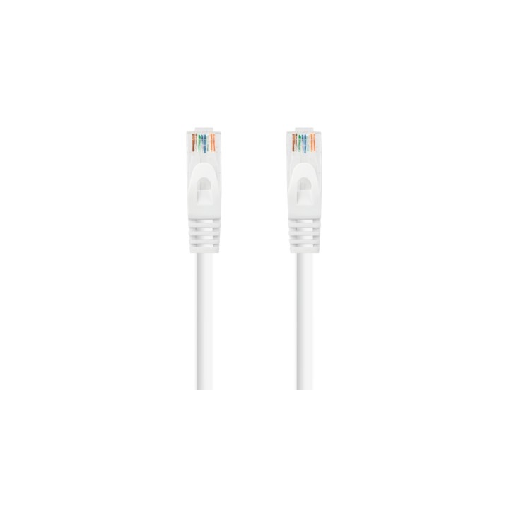 LATIGUILLO NANOCABLE CAT 6A LSZH UTP 3METROS BLANCO 10.20.1803-W