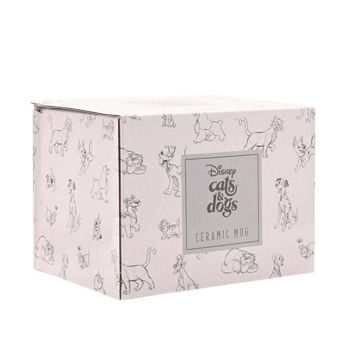 Taza Woof Cats & Dogs Disney