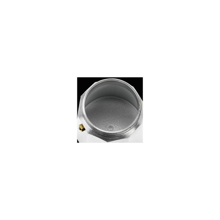 CAFETERA MONIX VITRO EXPRES 9 TAZAS ALUMINIO CON RECUBRIMIENTO ANTIADHERENTE MANGO ERGONOMICO EXTERIOR MATE CALDERIN SIN CANTOS