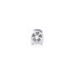 VENTILADOR DE SUELO HAEGER HOME WIND 5 ASPAS 40W MULTIDIRECCIONAL 3 VELOCIDADES TEMPORIZADOR 60 MIN SILENCIOSO BLANCO