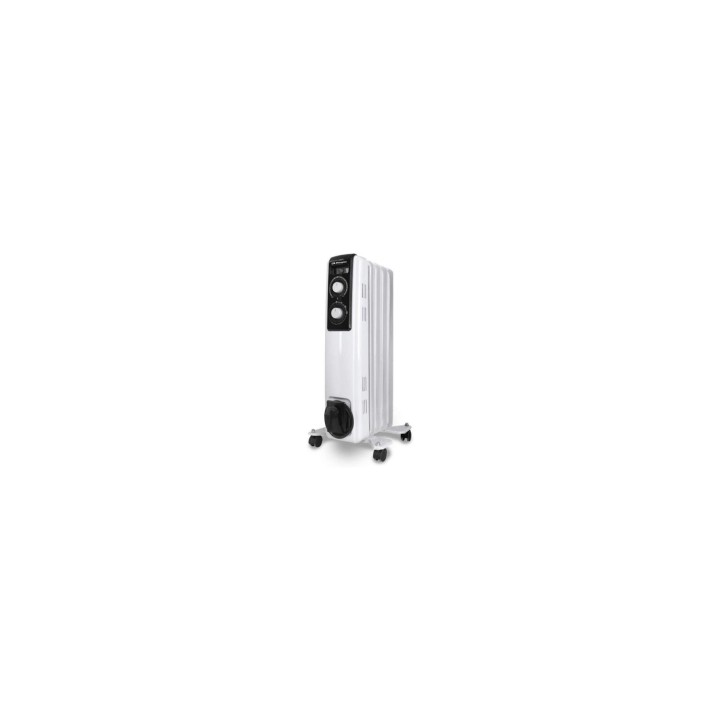 RADIADOR DE ACEITE ORBEGOZO RF 1000 5 ELEMENTOS CALORIFICOS 2XPOTENCIAS CALOR RUEDAS PIVOTANTES MULTIDIRECCIONALES ASA