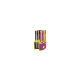 SOPORTE DE ROTULADORES STABILO PUNTA FIBRA PEN 68 CON SURTIDO DE 20 COLORES 6820-04