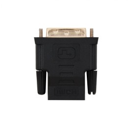 ADAPTADOR NANOCABLE 10.15.0700 - DVI 24+1 MACHO A HDMI TIPO A HEMBRA - NEGRO 10.15.0700