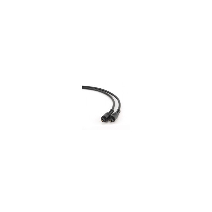 CABLE AUDIO OPTICO GEMBIRD TOSLINK A TOSLINK 1 METRO NEGRO CC-OPT-1M