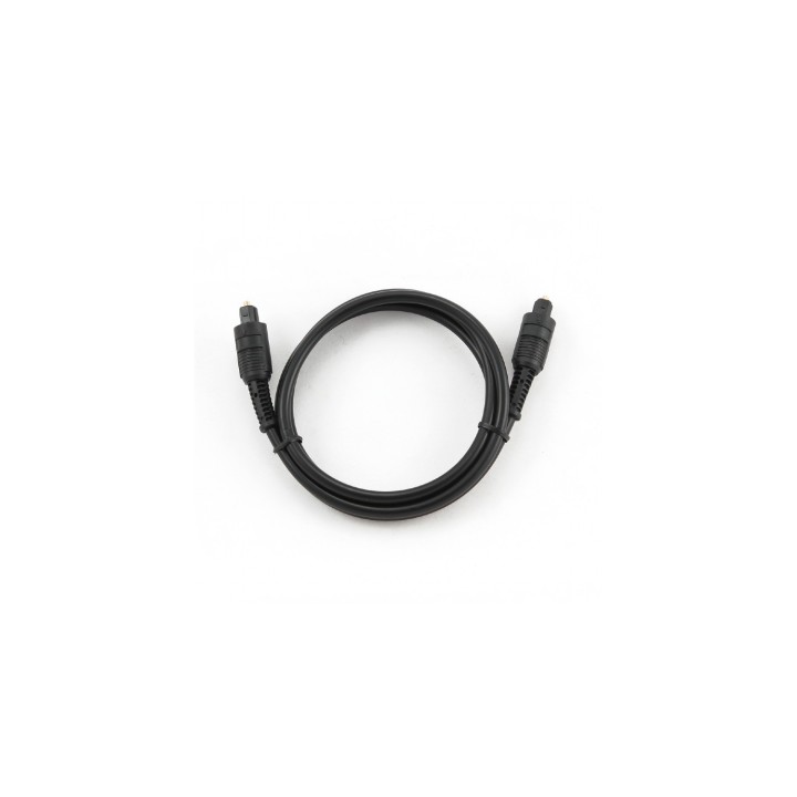 CABLE AUDIO OPTICO GEMBIRD TOSLINK A TOSLINK 1 METRO NEGRO CC-OPT-1M