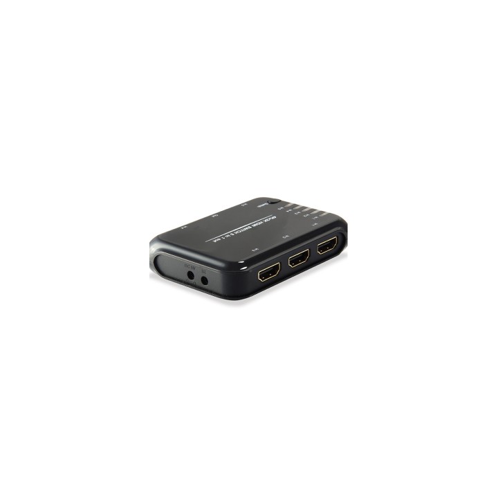 SWITCH HDMI EQUIP 5 ENTRADAS 1 SALIDA HDMI 1.4A 4K DTS-HD CON MANDO A DISTANCIA 332722