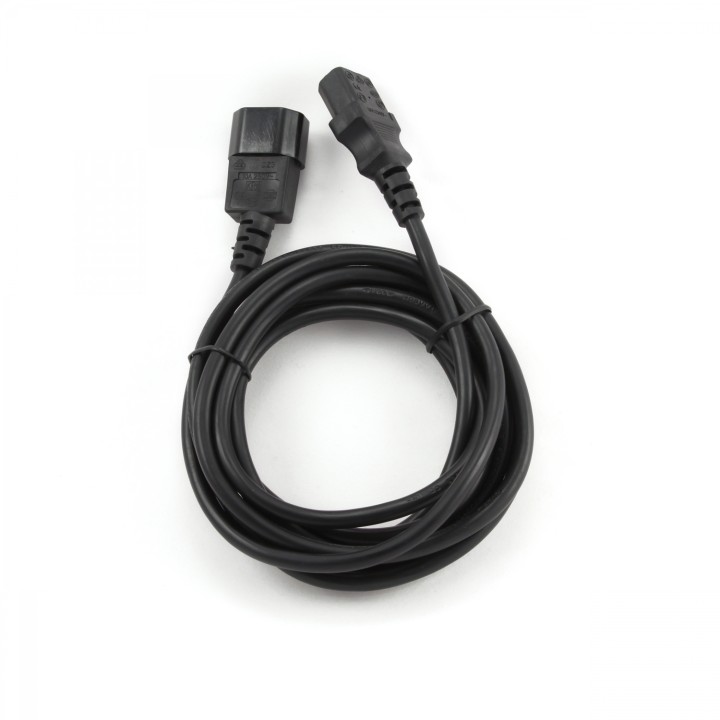 Gembird PC-189-VDE-3M cable de transmisión Negro C14 acoplador