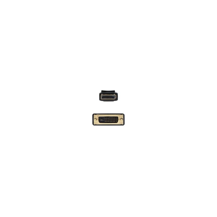 CABLE NANOCABLE DISPLAYPORT MACHO A DVI MACHO 2M NEGRO 10.15.4502