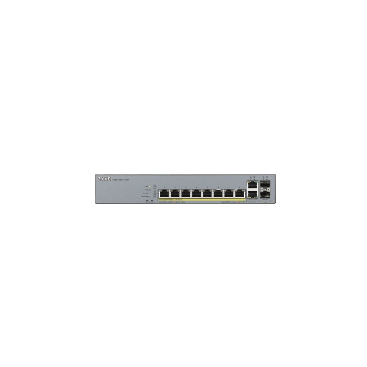 SWITCH ZYWEL GS1350-12HP 10 PTOS GIGABIT PLATA GS1350-12HP-EU0101F