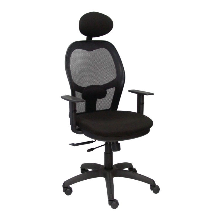 SILLA JORQUERA MALLA NEGRO TRASLAK Y CABECERO ASIENTO BALI NEGRO 15SNBALI840CTK