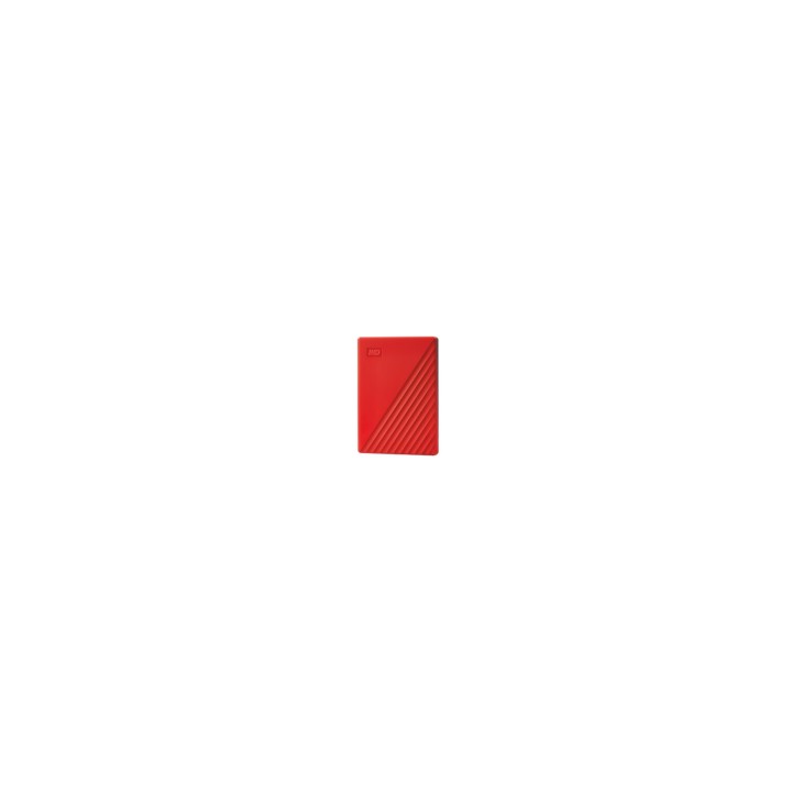 WESTERN DIGITAL MY PASSPORT DISCO DURO EXTERNO 2.5 ROJO 2Tb WDBYVG0020BRD-WESN