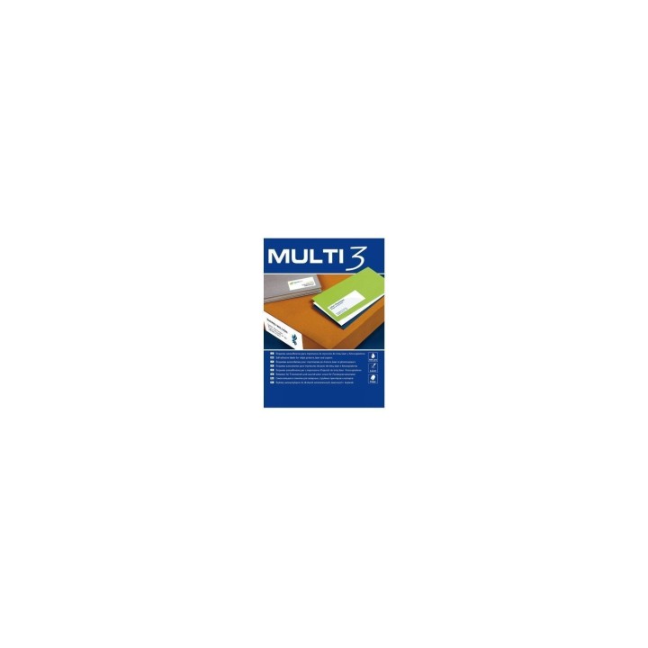 ETIQUETAS ADHESIVAS APLI MULTI3 105 X 35 MM CIEN HOJAS 04707
