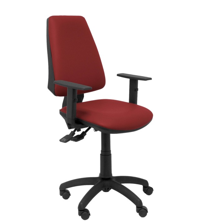 SILLA ELCHE S BALI BRAZOS REGULABLES SIMILPIEL COLOR GRANATE 14SSPGRAB10