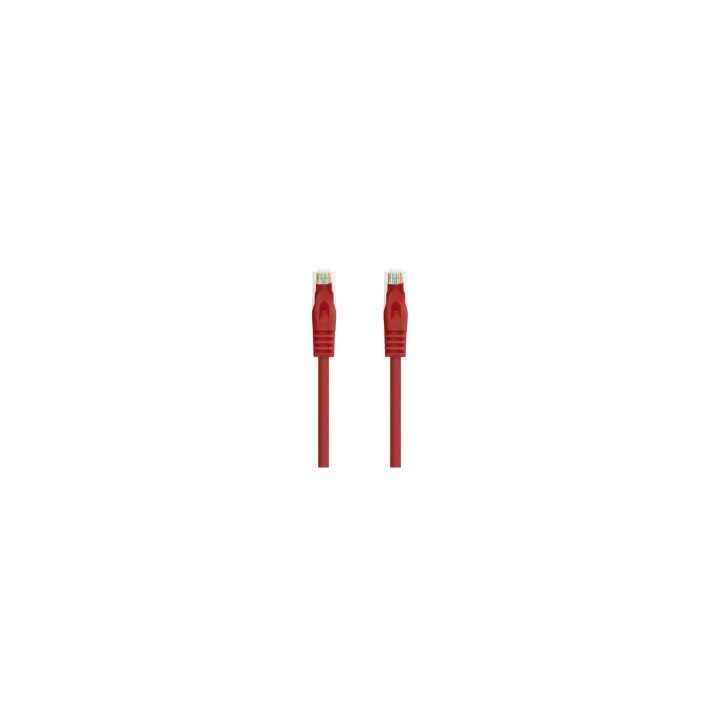 LATIGUILLO NANOCABLE RJ45 UTP CAT6A 2M ROJO 10.20.1802-R
