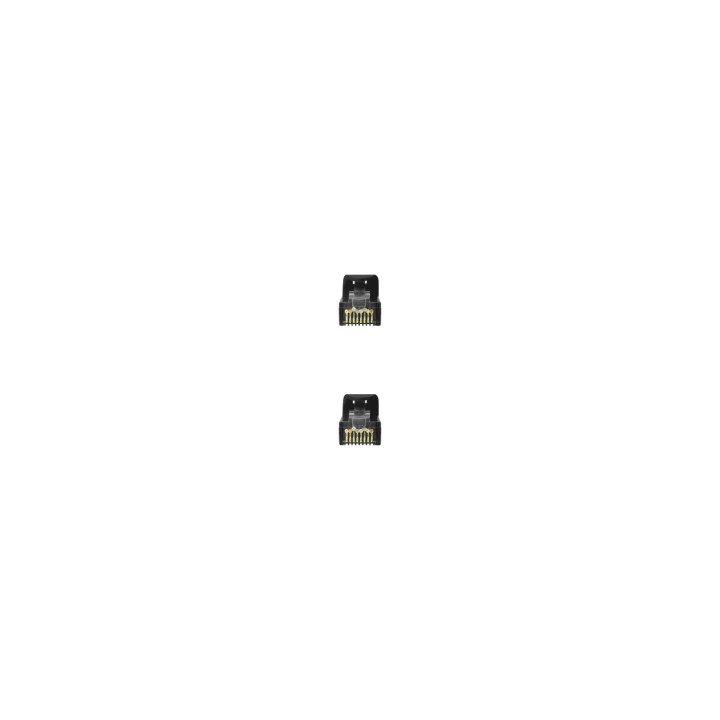 LATIGUILLO RJ45 UTP LSZH CAT.6A AWG24 NANOCABLE NEGRO 10.20.1802-BK