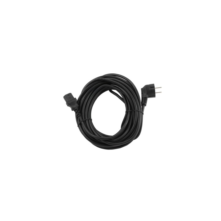Gembird PC-186-VDE-10M cable de transmisión Negro CEE7/4 C14 acoplador