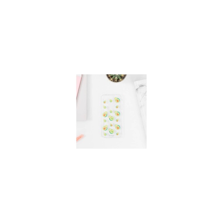 CARCASA MR.WONDERFUL TRANSPARENTE IPHONE SE AGUACATES WOA09743SM