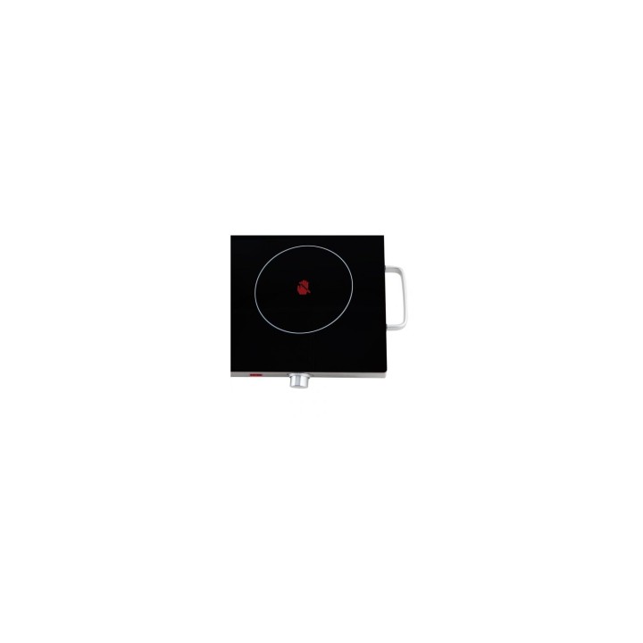 PLACA VITROCERAMICA DOBLE ORBEGOZO PCE 6000 TERMOSTATO REGULABLE CUERPO ACERO INOX SUPERFICIE CRISTAL TEMPLADO 17430