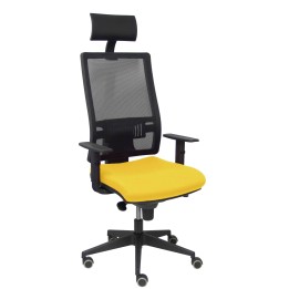 SILLA HORNA BALI CON CABECERO AMARILLO 10SBALI100