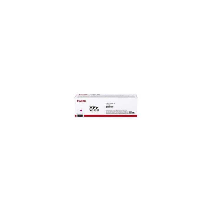 TONER CANON 055 M 2100 PAGINAS COMPATIBLE SEGUN ESPECIFICACIONES MAGENTA 3014C002