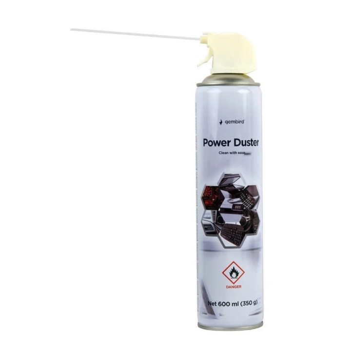 SPRAY LIMPIAPOLVO AIRE COMPRIMIDO GEMBIRD 600ML