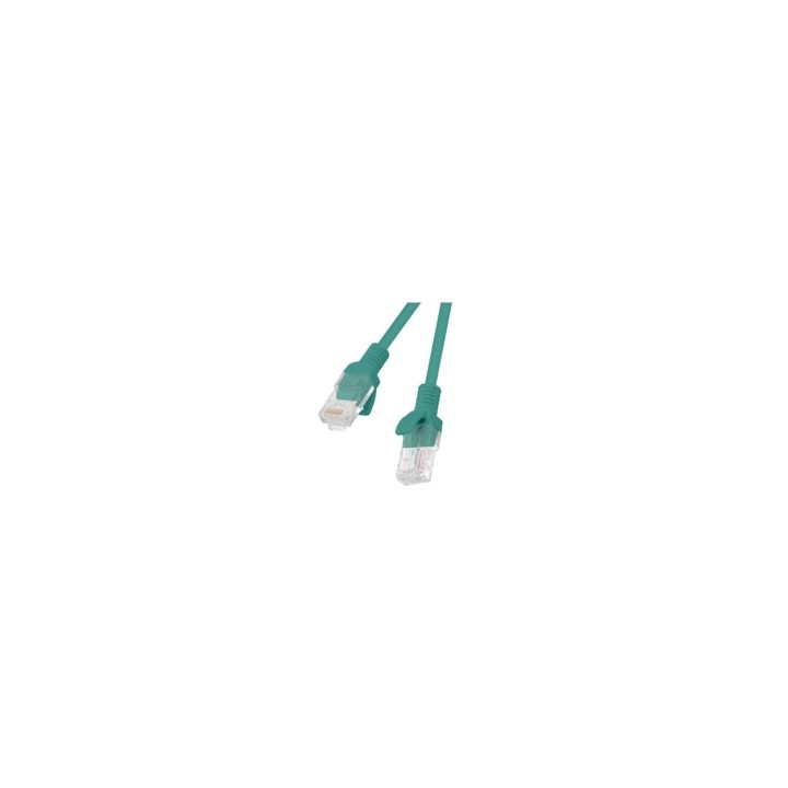 LATIGUILLO DE RED LANBERG RJ45 UTP CAT 6 2M VERDE PCU6-10CC-0200-G