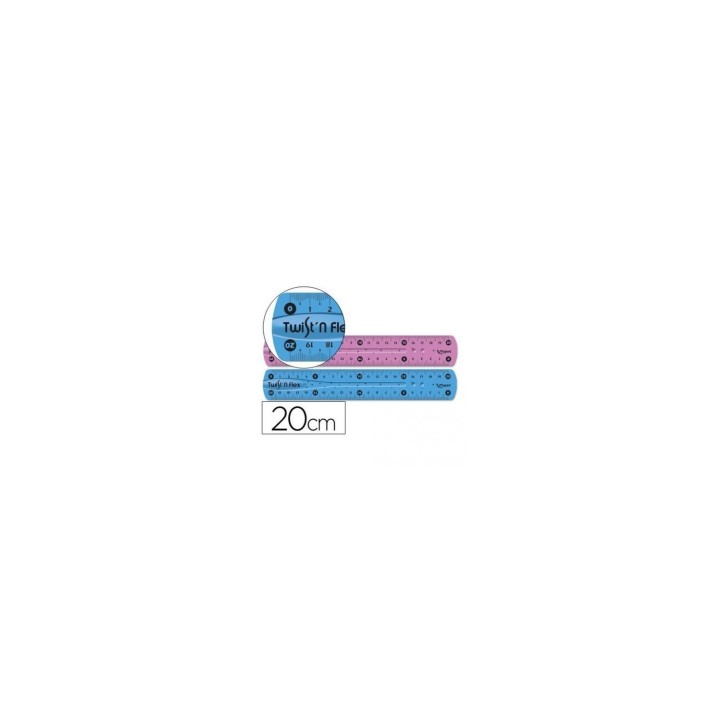 REGLA FLEXIBLE MAPED DOBLE GRADUACION 15CM COLORES SURTIDOS ALEATORIOS 279110