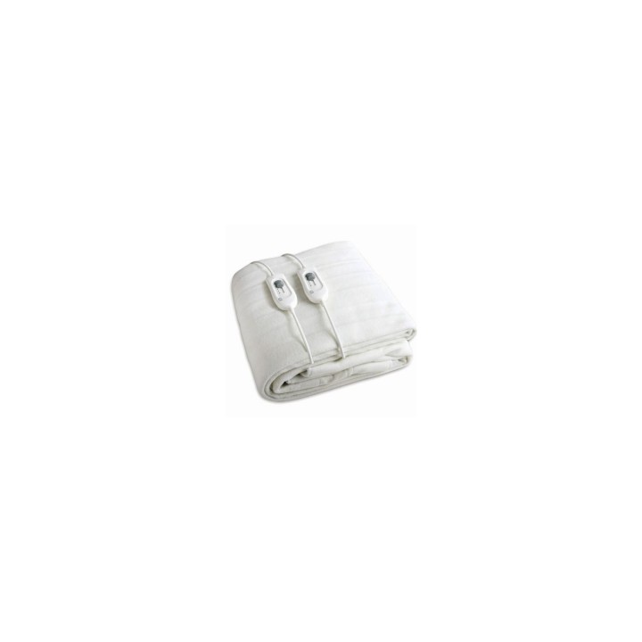 MANTA ELECTRICA HAEGER CONFORT SLEEP DOBLE 2X60W 3 NIVELES TEMPERATURA 2 CONTROLES DESMONTABLES UB-140.002A