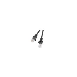 LATIGUILLO LANBERG RJ45 UTP CAT 5E 0.5M NEGRO PCU5-10CC-0050-BK
