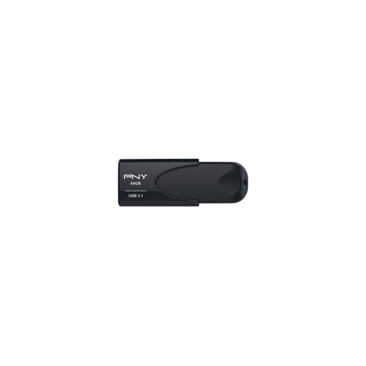 MEMORIA USB 3.1 PNY ATTACHE 4 64GB NEGRO FD64GATT431KK-EF