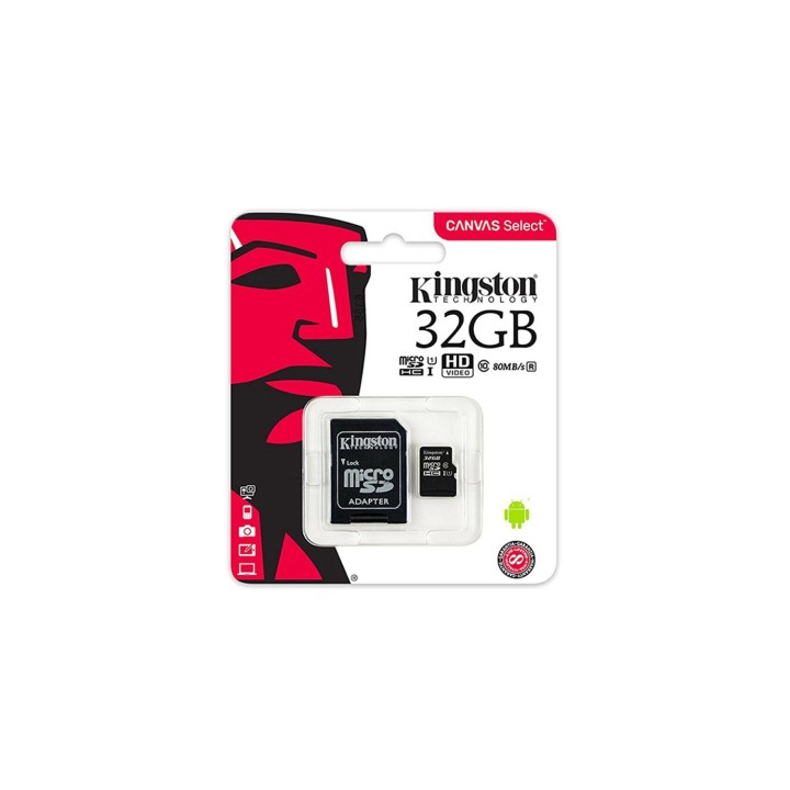 MEMORIA MICROSDHC KINGSTON 32GB SDCS2/32GB