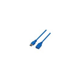 CABLE ALARGADOR USB 3.0 AISENS A105-0045 MACHO A HEMBRA AZUL A105-0045