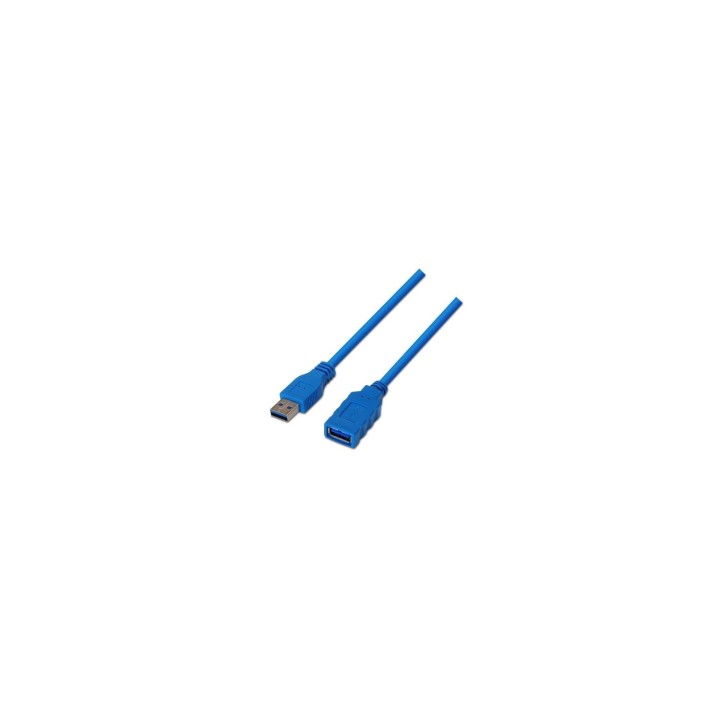 CABLE ALARGADOR USB 3.0 AISENS A105-0045 MACHO A HEMBRA AZUL A105-0045