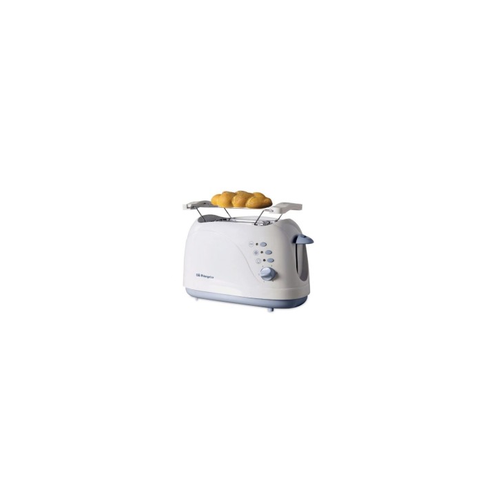 TOSTADOR DE PAN ORBEGOZO 750W 2 RANURAS SUPERIORES CALIENTA PANECILLOS FUNCIÍ“N DESCONGELADOR AUTOAPAGADO BLANCO TOS TO-3010