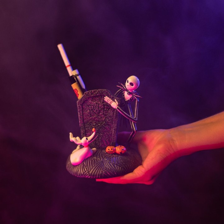Portalapices + lapiceros Pesadilla Antes de Navidad Disney