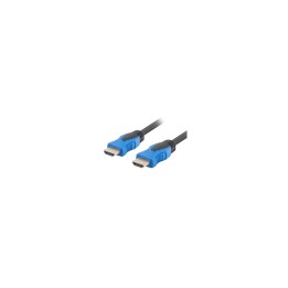 CABLE LANBERG HDMI MACHO A HDMI MACHO CHAPADOS EN ORO 10M NEGRO CA-HDMI-20CU-0100-BK