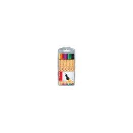 STABILO POINT 88 ESTUCHE ROTULADORES PUNTA FINA 0.4MM CON 10 COLORES 8810