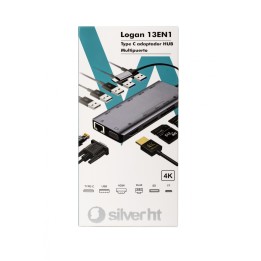 Hub USB-C Logan 13 en 1 8420738303587