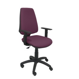 SILLA ELCHE CP BALI BRAZOS REGULABLES RUEDAS DE PARQUET MORADO 14CPBALI760B10RP