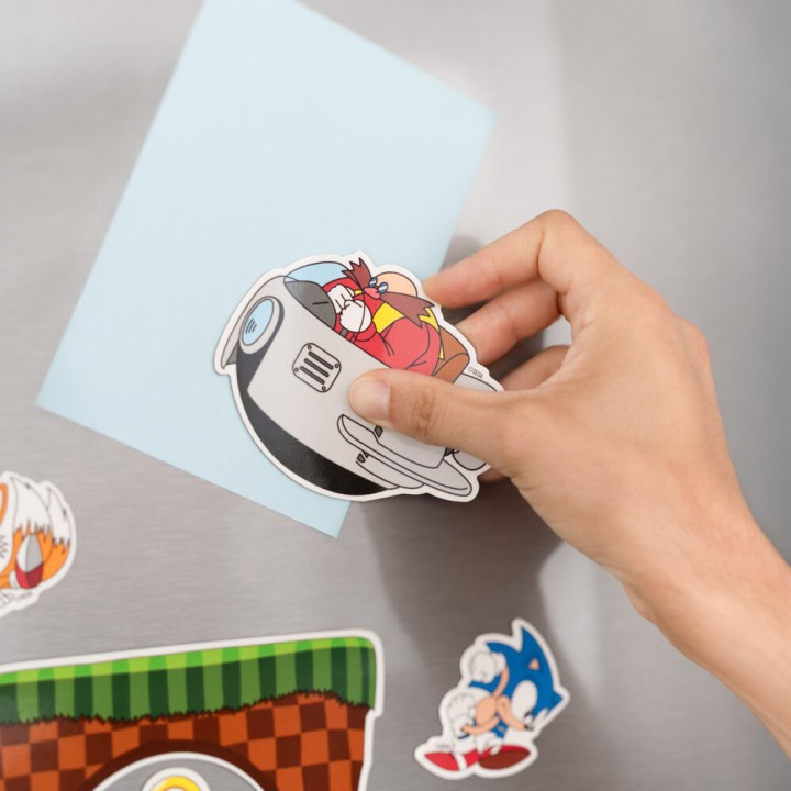 Set imanes troquelados Sonic the Hedgehog