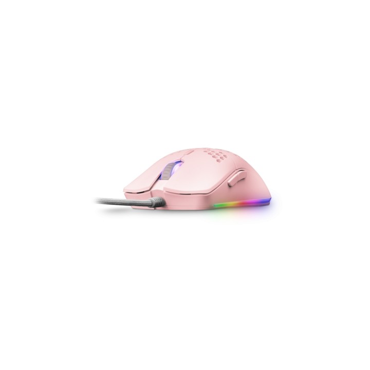 RATON MARS GAMING MMAX ULTRALIGERO USB ROSA MMAXP