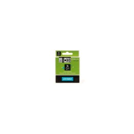 CINTA ROTULADORA AUTOADHESIVA DYMO D1 PARA ROTULADORAS LABEL MANAGER NEGRO SOBRE TRANSPARENTE S0720500