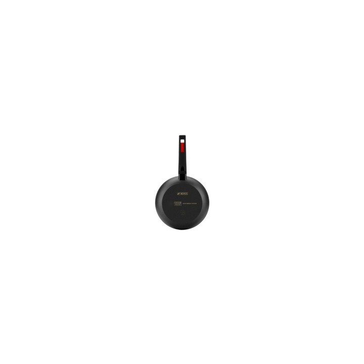 SARTEN MONIX TITAN ROCK 24CM ESPESOR BASE 4MM FULL INDUCTION NEGRO M810024
